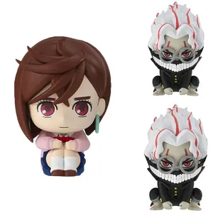 JP Anime Look Up Figure peripheral Okarun Ayase Momo figurine mini cute action figure PVC Model desktop small ornaments 5cm