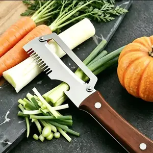 2 Pack 3-in-1 Stainless Steel Peeler 3Cr13 Heavy Duty Kitchen Gadgets, Multi Purpose Fruit Veggie Julienne Shredder Cutter with Bottle Opener for Household