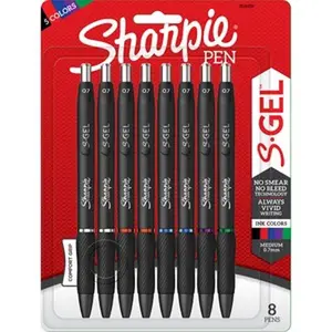 Newell Brands SAN2126231 7 mm Sharpie S-Gel Pens - Pack of 8
