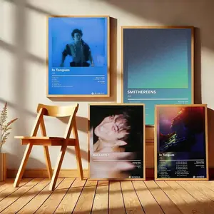 Singer J-Joji Album Cover Poster HD Waterproof Art Sticker | Custom DIY Self-Adhesive Wall Print | Fade-Resistant, Long-Lasting Decorative Poster for Home, Office, Living Room, Bar | Multiple Sizes, High Definition, Easy to Apply & Clean