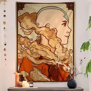 Avatar: The Last Airbender Anime Wall Hanging With Art Home Decorations Durable Lightweight Washable  For Living Room Bedroom Festival Gift Dorm Decor Tapestry
