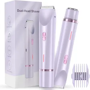 New Dual-Head Hair Trimmer Epilator for Women's Private Area Electric Hair Removal Device Women's Hair Removal Instrument