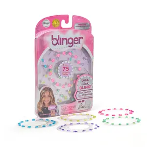 blinger® Sparkle Collection Refill Pack with 75 Colorful Hair-Safe Gems