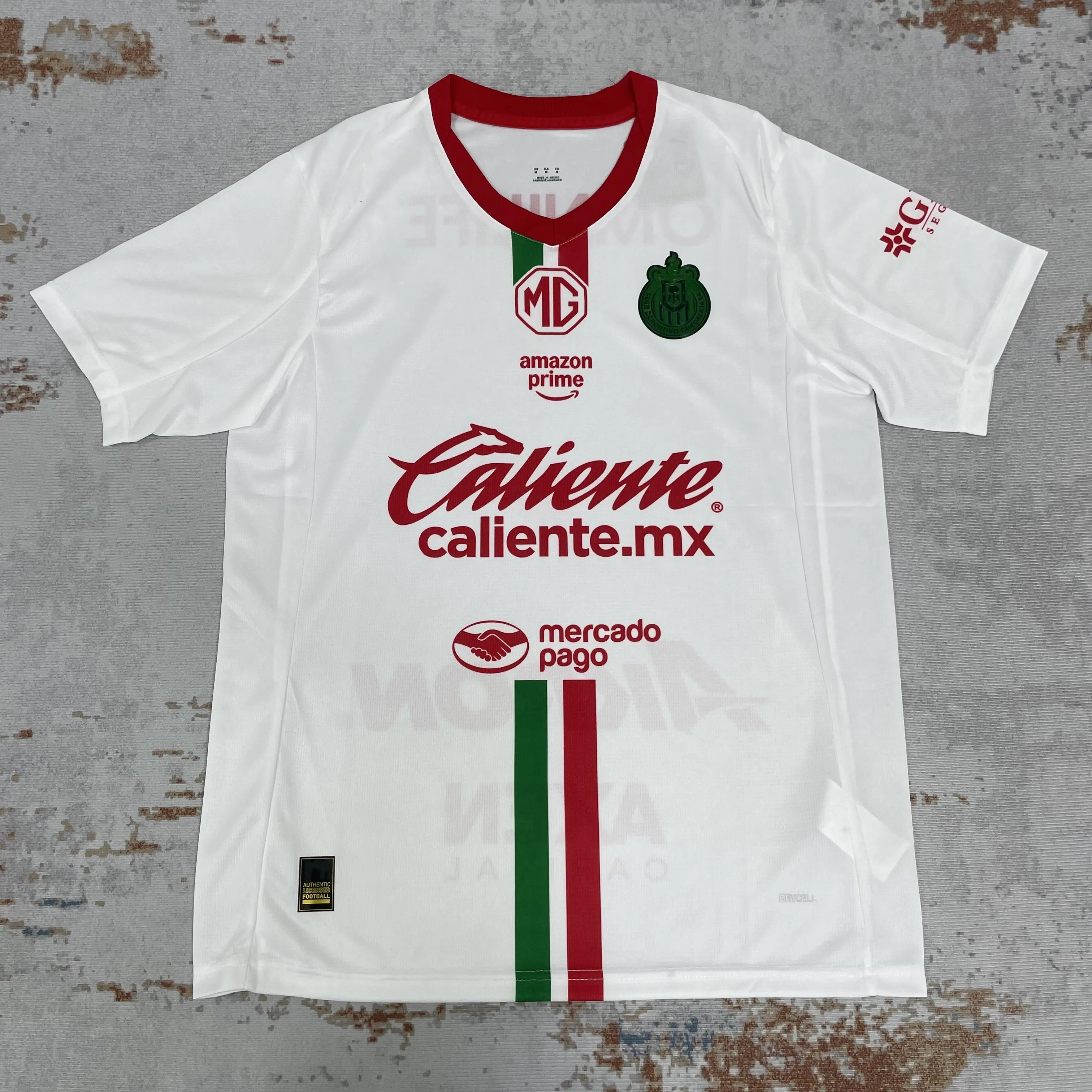 25 26 LIGA MX Chivas de Guadalajara Away Soccer Jersey Mexico League Fans Version Short Sleeve Jersey Quick Dry Football Jersey