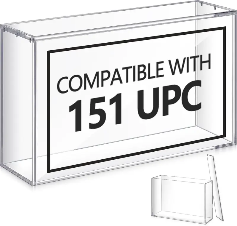 151 booster box case Pokémon TCG 151 Booster Bundle Display with Acrylic Case main image 1