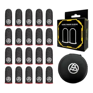 Luminous Game Finger Sleeve with Storage Box, Gaming Finger Glove, Mobile Phone Game Finger Protector, Gaming Accessories for PUBG Mobile, Console Accessories, Gaming Items