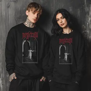 [Sale off up to 50%] Nosferatu Sweatshirt Retro Horror Movie, Gothic Vampire Style