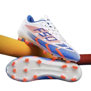 Low-cut football shoes with long studs for adults, men and women, sports anti-skid wear-resistant competition training shoes