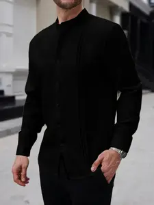 3-Way Wearable Shirt Jacket | Open Front Cuban Collar Top | Quick-Dry Travel & Street Style Essential (#MultiFunctional #TravelOutfit)