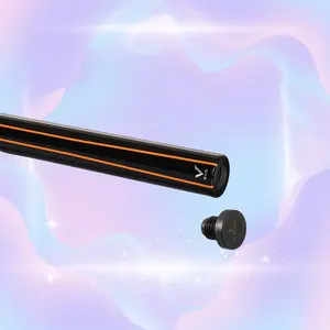 EVO X-Force Break Cue | Carbon Fiber Power, Ultra-Stiff 3/8-8 Stainless Joint, 29" Pro Taper, 13.5 mm White Bakelite Tip | Do What Is Right. Never Give Up