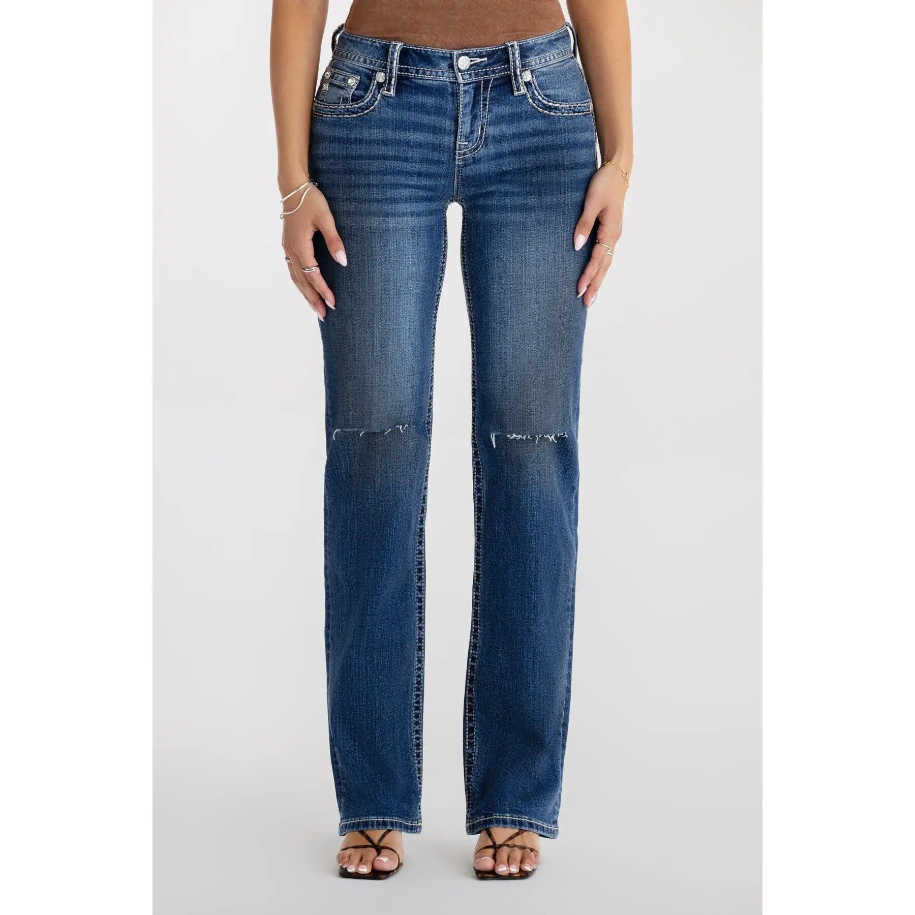 Briar Stitched Slim Wide