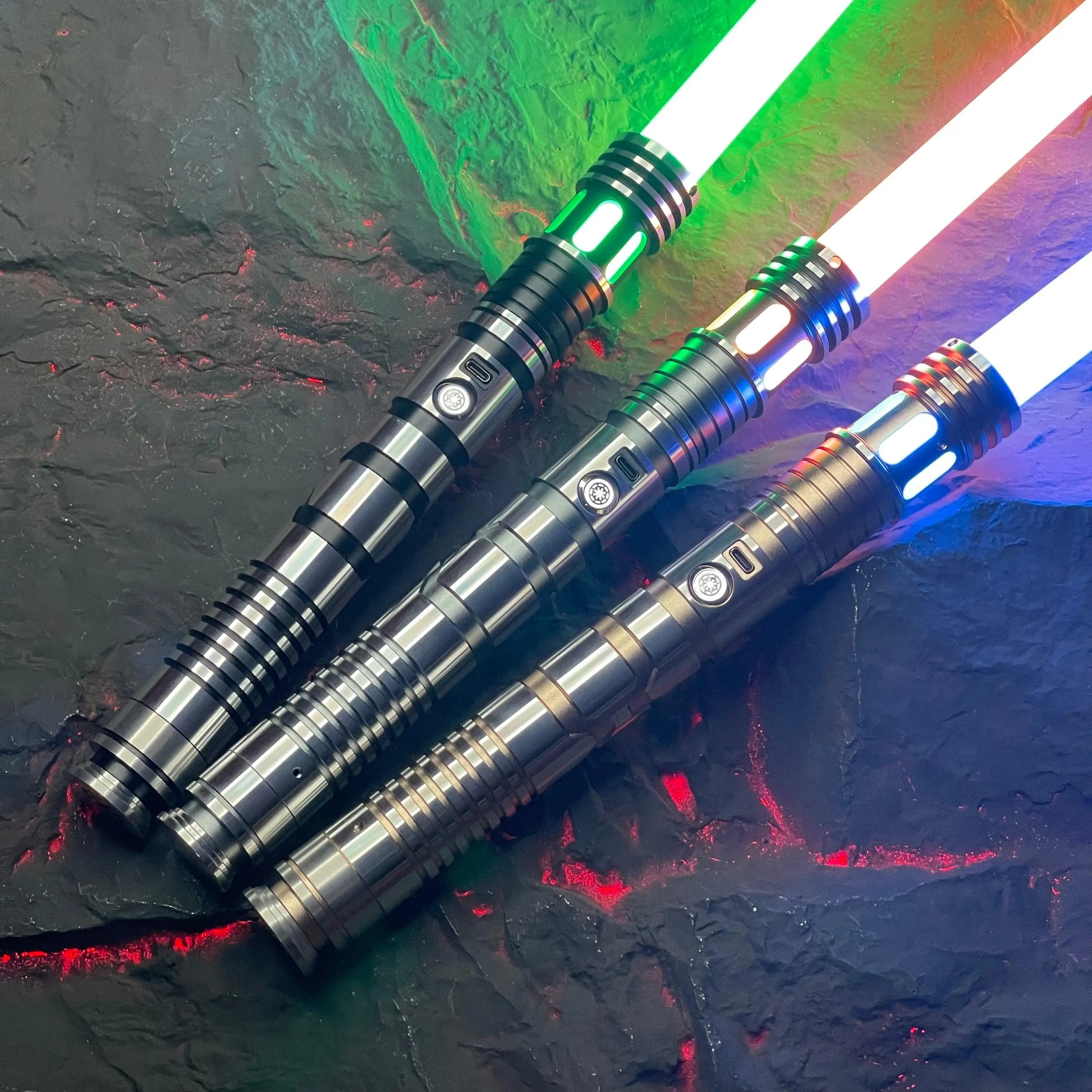 Crimson Dawn HK Lightsaber – Custom Metal Hilt Dueling Saber