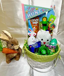 Gingham Easter Basket