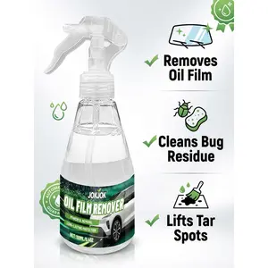 JOKJOK Roll-On Glass Detailing Cream - Automotive Car Window Cleaner, Hydrophobic No-Trace Formula, Portable Degreaser for Oil Removal & Watermark Erasing tiktokshopspringglowup
