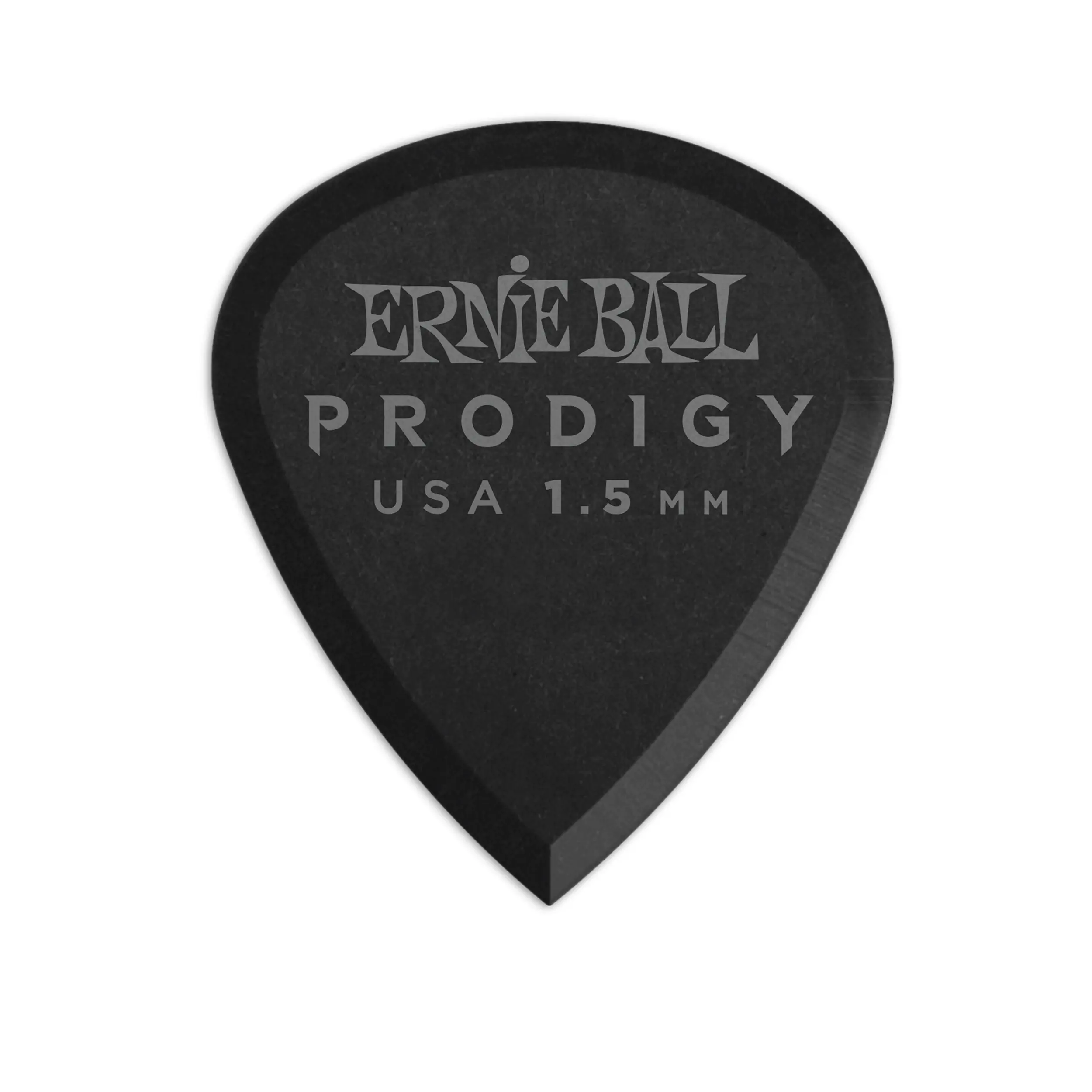 Ernie Ball 1.5mm Black Mini Prodigy Picks 6-pack Ernie Ball 1.5mm Black Mini Prodigy Picks 6-pack