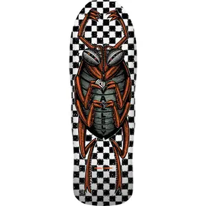 Powell Peralta Mike Vallely Bug Reissue Skateboard Deck (White) - 10 x 30.25