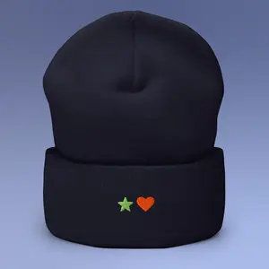 Letterboxd 1-Star + Heart beanie