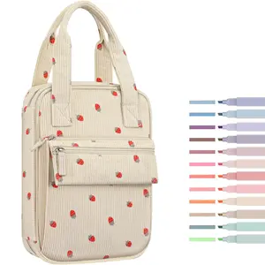 Bible Cover Case Tote Bag Water-Resistant Bible Carrying Case Christian Gifts for Church Study Supplies