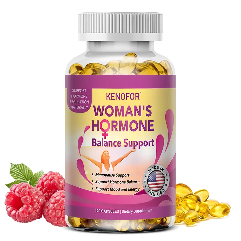 Kenofor woman's hormone balance support Health Supplement, Supports  Emotional health and Menopause Health, 120 Capsules
