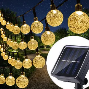 Solar Powered LED String Lights Outdoor Garden Decorative Lighting, Waterproof & Energy Efficient Design, Perfect for Yard Decoration, Outdoor Hanging Lights