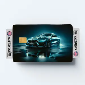 Bmw M8 Competition In Frozen Credit Card Skin – Vinyl Sticker Fits Debit Card