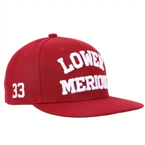Baseball Cap Burgundy Hip Hop Hat For Men Women, 3D Embroidered Dad Cap, Adjustable Outdoor Sport Cap 90s Retro, Breathable And Comfortable
