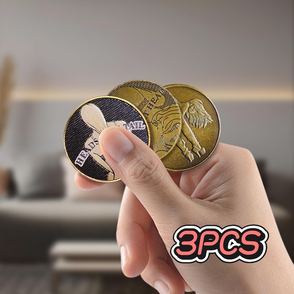 3PCS Retro Anime Metal Commemorative Coins, Fun Giftfor Friends, Party Decoration, Creative Celebration ltem(non-Circulating Currency)