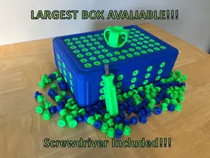 LARGEST Extremely Annoying Gift Box 3D Printed *Screwdriver Included* Christmas Gift