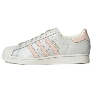 Adidas Originals Superstar Low-Top Skate Shoes Unisex Grey-Pink