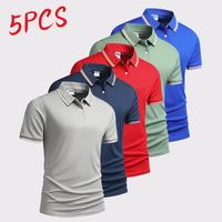 Gray + Navy Blue + Red + Bean Green + Royal Blue