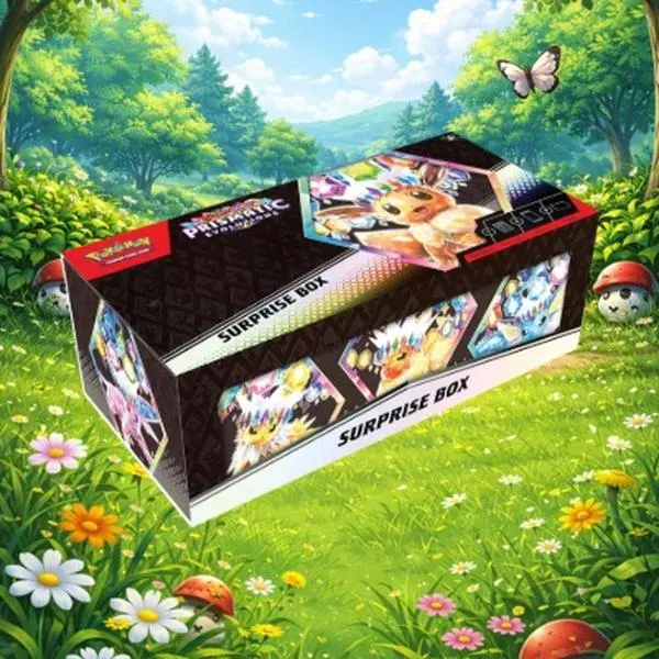 Pokemon - Prismatic Evolutions Surprise Box - Rip or Ship