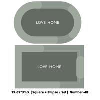 19.69*31.5【Square + Ellipse / Set】Number-48