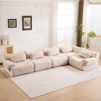 Beige - 4 Seater + 1 Corner (148.2")