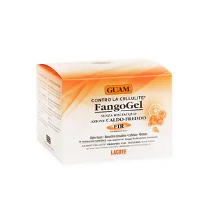 FangoGel - No Rinse Icy-Hot Anti-cellulite Gel with Infrared Power, 1.1 lb, Guam Seaweed, Caffeine & Kaolin Clay, 10.1 oz, Adults - Body Care, Cream
