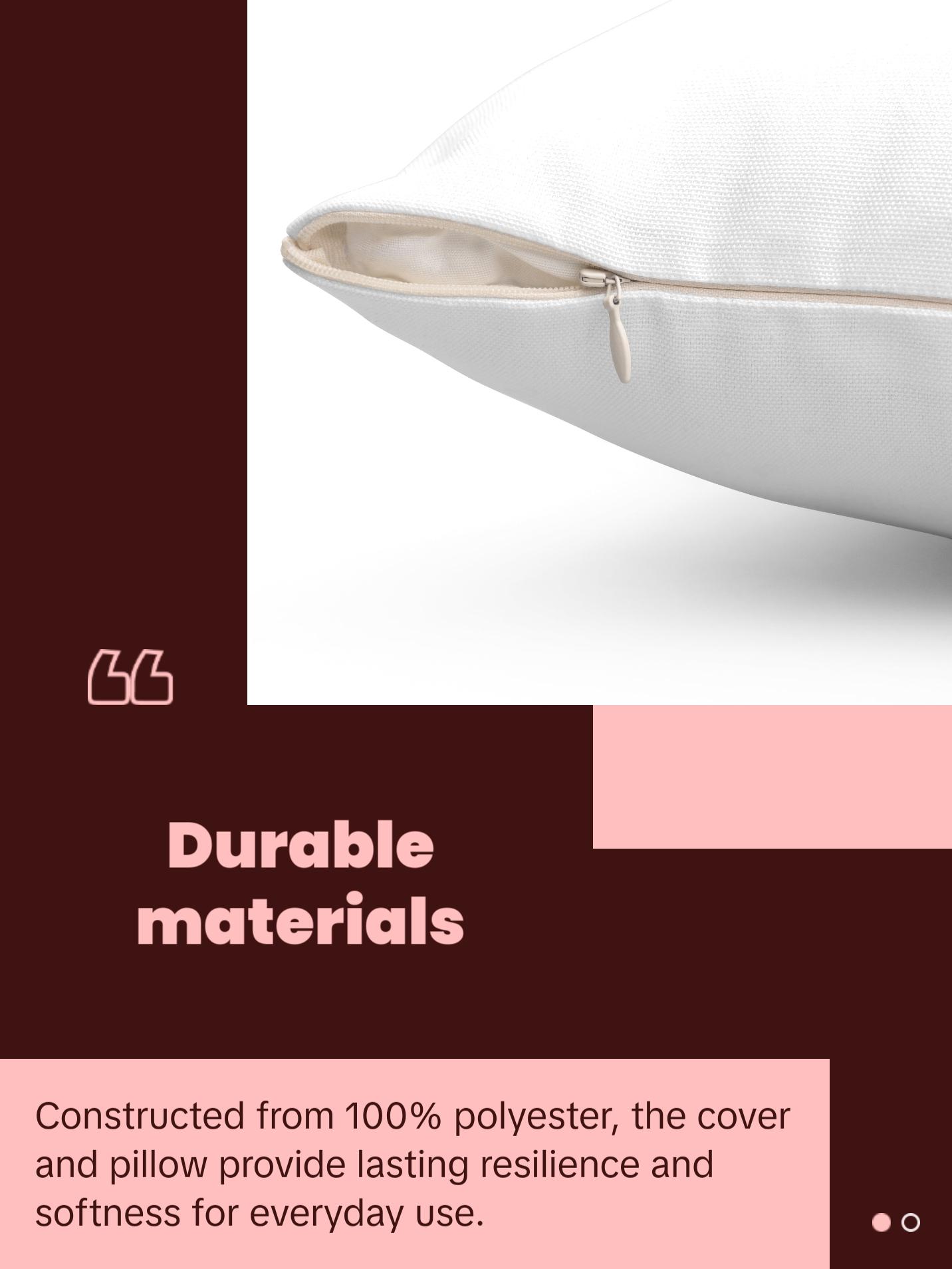 No Trump No | Spun Polyester Square Pillow