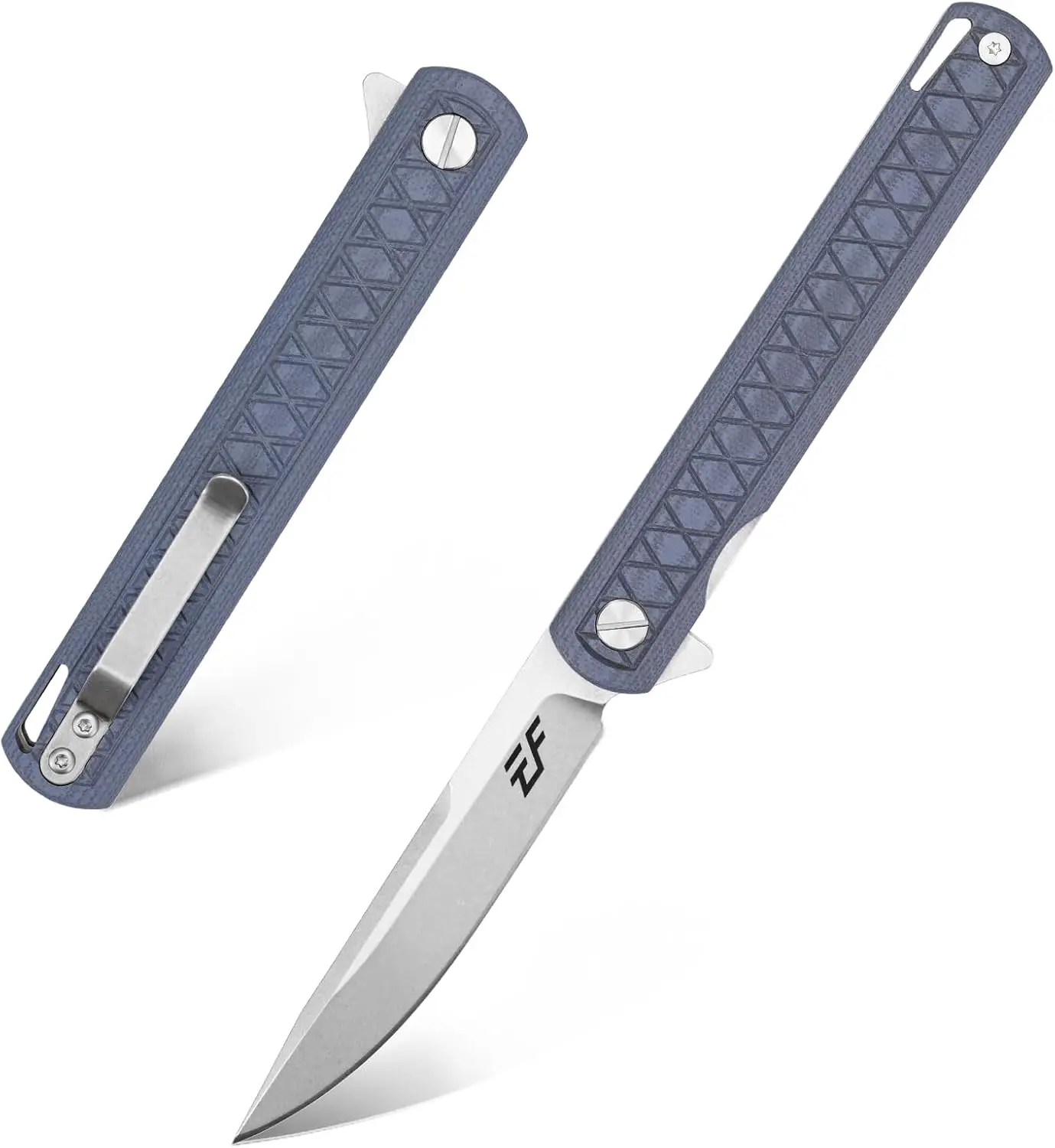 Eafengrow EF16 Folding Pocket Knife D2 Steel Blade G10 Handle Flipper EDC Outdoor Camping Utility Knife