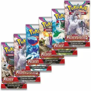 Pokemon Paldea Evolved booster pack - live rip!