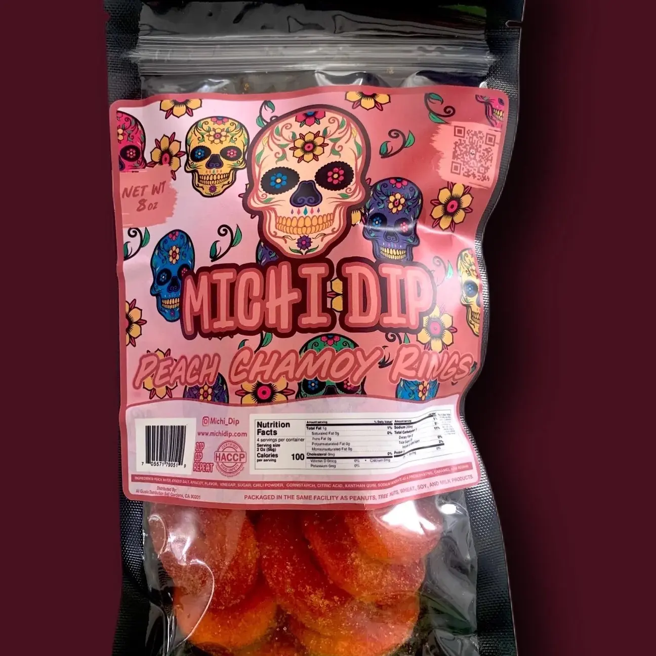 Peach Chamoy Rings