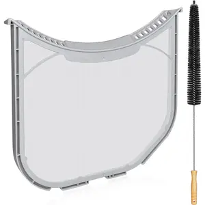 ADQ566564 Lint Filter Replacement for  and Kenmore Dryers,  Version ADQ566564 Filter (Bottom with Notches), Ultra Durable Lint Screen  with Dryer Vent Lint Brush