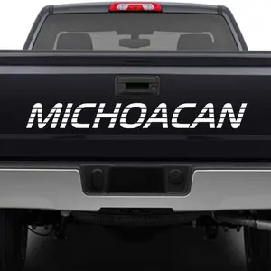 Michoacan Car Decal - Oracal 651 Permanent Vinyl - Easy Installation - 10 Year Lifespan - Wet/Dry Method Available - Truck Decal Decals Personalized