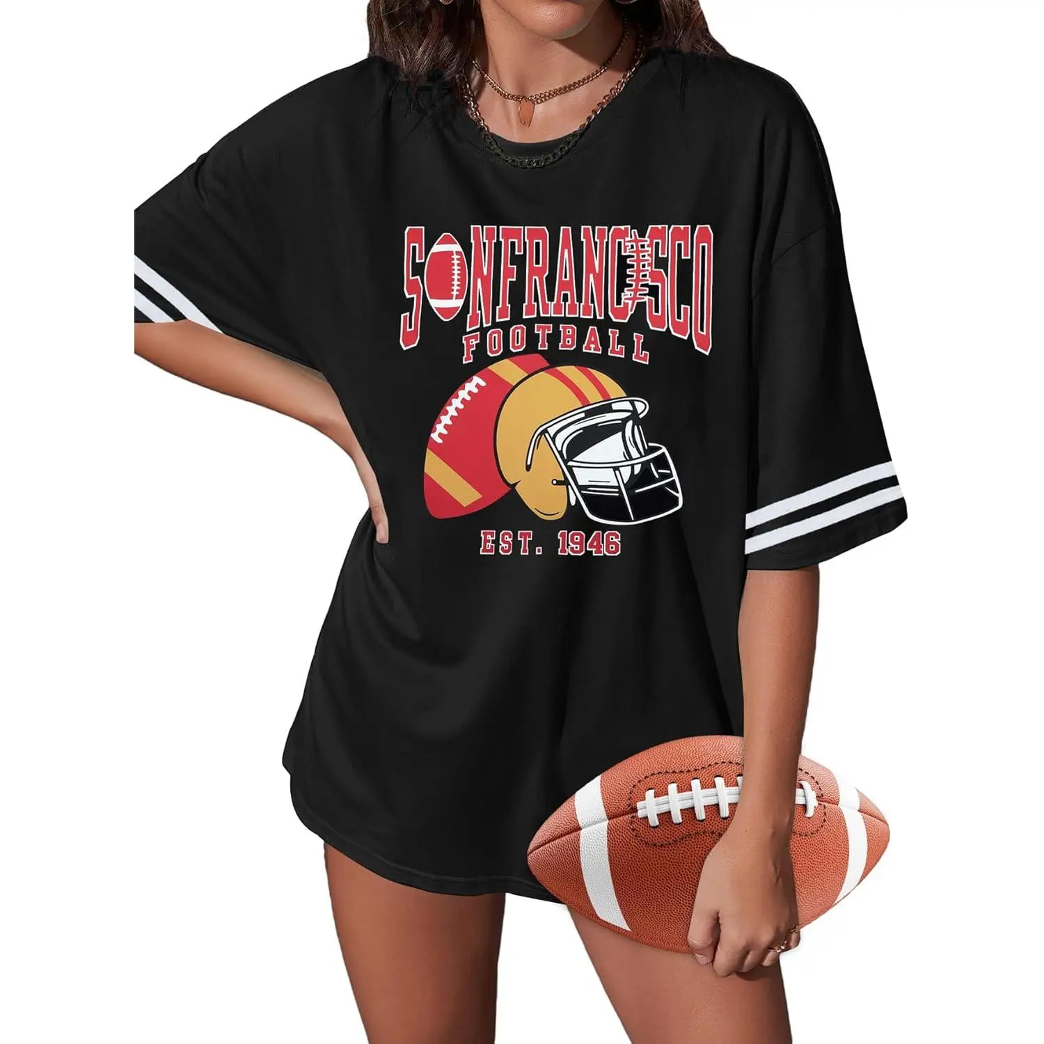 Women's Soccer Jersey, Game Day Jersey, Season Number 87 Jersey, Casual Short Sleeve Jersey