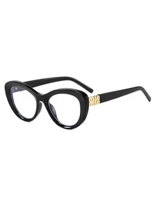 Mira Women's Blue Light Blocking Glasses Cat Eye Style High-Quality PC Material Casual Daily Wear Fashion Accessory 89334