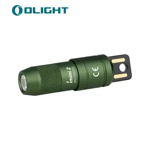 TikTokShopBlackFriday OLIGHT IMINI 2 EDC Rechargeable Keychain Flashlight, 50 Lumens Compact and Portable Light, tiny EDC Keyring Lights with Built-in Battery