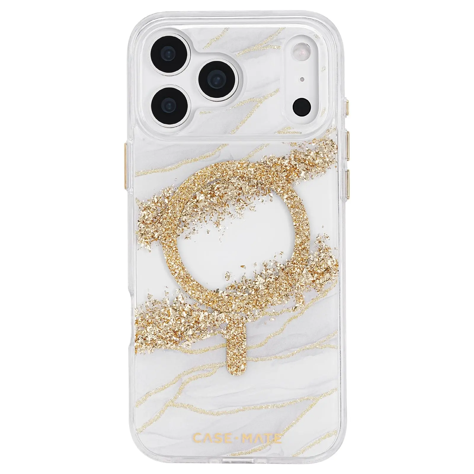 Case-Mate Karat Granite MagSafe Shockproof Smartphone Cover, Handheld Accessory for iPhone 17 Pro Max Devices, Phone Accessories