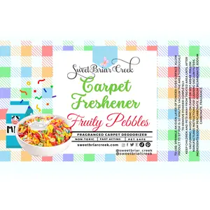 Fruity Pebbles Carpet Freshener Powder - Freshening Solution for Home Cleaning
