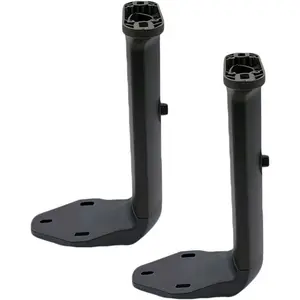 Height Adjustable Chair Armrest Pair Armrest Replacement Durable Liftable Gaming Work Chair Arms Set for Swivel Chair Working Black