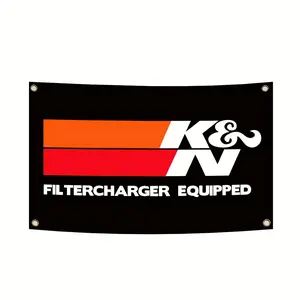 Abinger Bright Garage Wall Decor - 3x5ft HD Printed Polyester Flag, Perfect for Car Enthusiasts and Garage Decoration