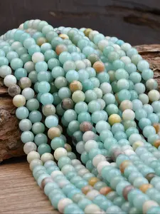 Natural Tianhe Stone Round Beads - 4/6/8/10mm Beads for Jewelry Making, DIY Bracelets, Necklaces, Earrings, 15 inches each strand