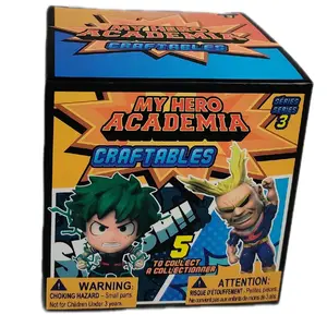 Set of 4 My Hero Academia Blind Box Series 3 Craftables Buildable Action Figure