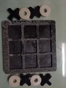 Large Tik Tac Toe board made from epoxy resin